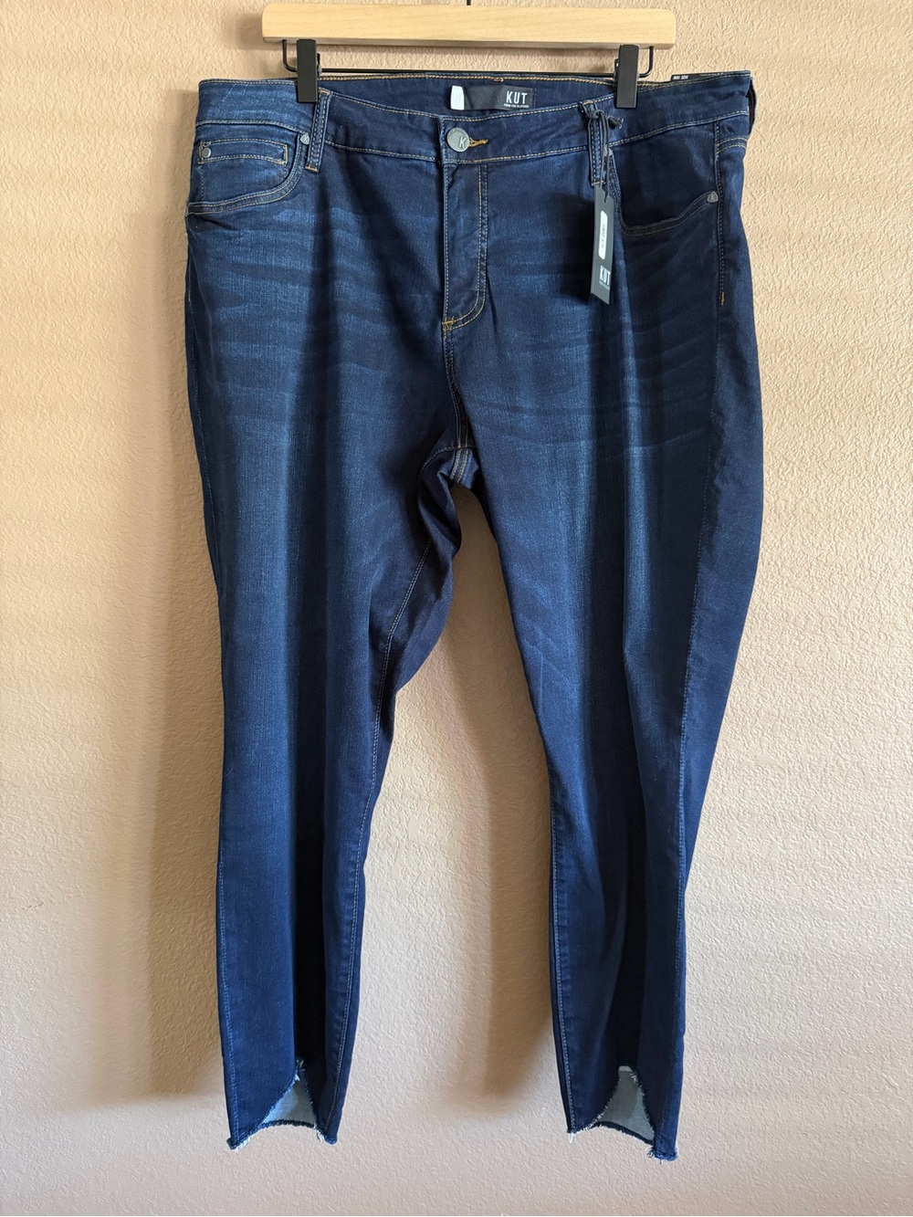 Kut from the Kloth Donna Ankle High Rise Skinny Jeans Size 18W NWT